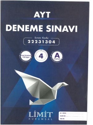 LİMİT AYT-4 DENEME 1