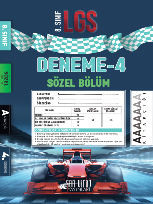 8. Sınıf - 4.Deneme - Son Viraj Yayınları