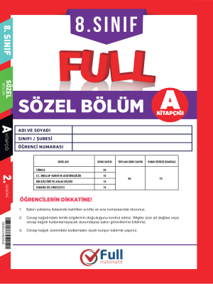 8. SINIF LGS FULL YAYINLARI 2.DENEME 2023-2024