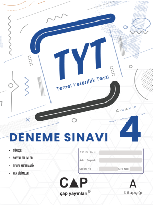 TYT Deneme - 4. Deneme - Çap Yayınları 1