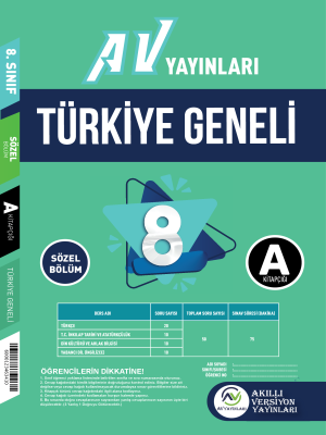 8.SINIF AV YAYINLARI TG 2.DENEME 2023-2024