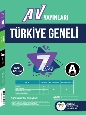 7.SINIF AV YAYINLARI TG 2.DENEME 2023-2024