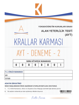 AYT 2.DENEME - KRALLAR KARMASI 2023-2024