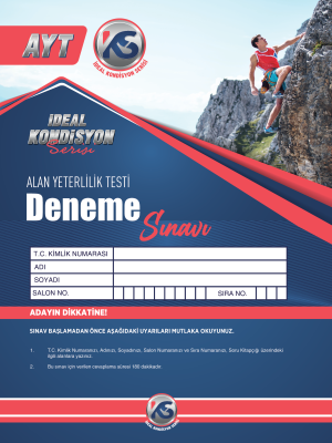 5. KRALLAR KARMASI İKS YAYINLARI AYT 8Lİ PAKET DENEME 2023-2024