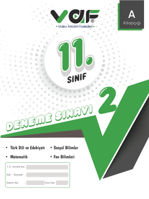 11. SINIF 2.DENEME - VAF YAYINLARI
