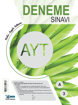 AYT YAYIN DENİZİ 3.DENEME 2023-2024