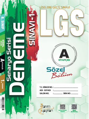8.SINIF LGS - 1.DENEME - TANIM YAYINLARI 2024