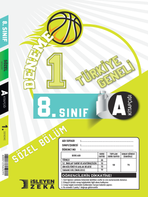 8.SINIF 1.DENEME (TÜRKİYE GENELİ) - İŞLEYEN ZEKA 2024