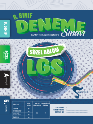 8.SINIF 5.DENEME - SES YAYINLARI